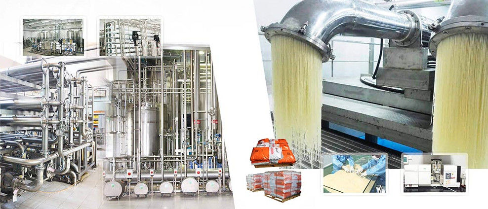 SHANGSHUI FUYUAN GELATIN CO. manufacturer production line